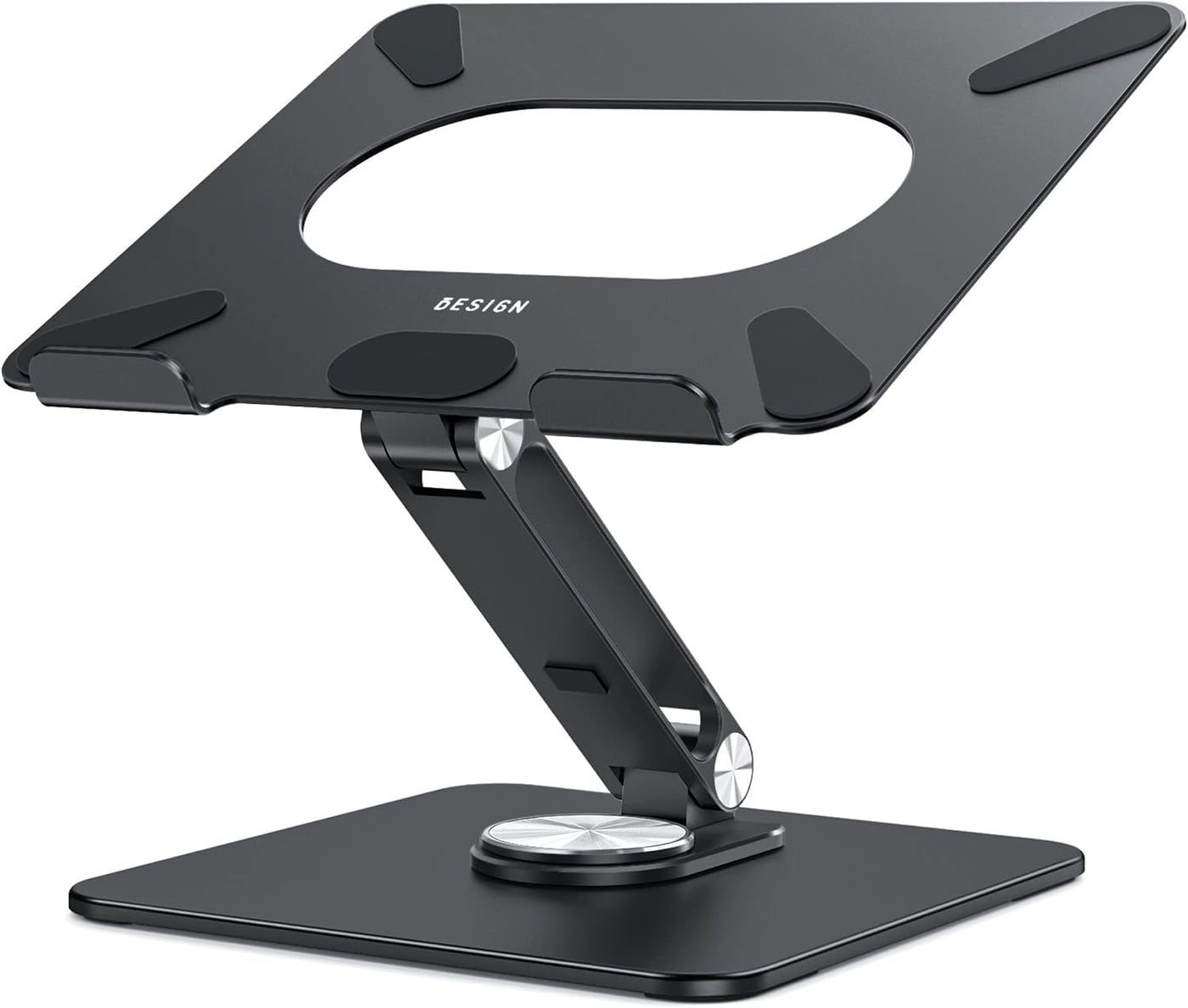 BESIGN LSX7 - Soporte para laptop con base giratoria de 360 grados,...