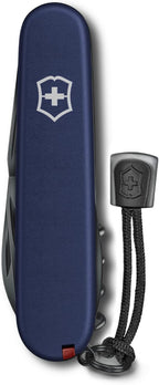 Victorinox I.N.O.X. Juego de reloj automático con correa de goma azul con esfera azul 1.614 in - 242022.1