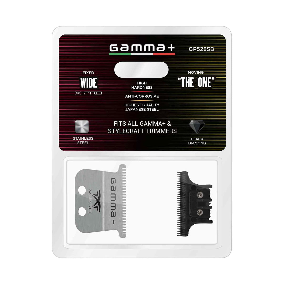 GAMMA+ Repuesto de cuchilla móvil fija de grado profesional