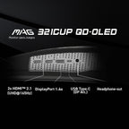 MSI MAG 321CUP QD-OLED Monitor de computadora de 32 pulgadas 3840 x...