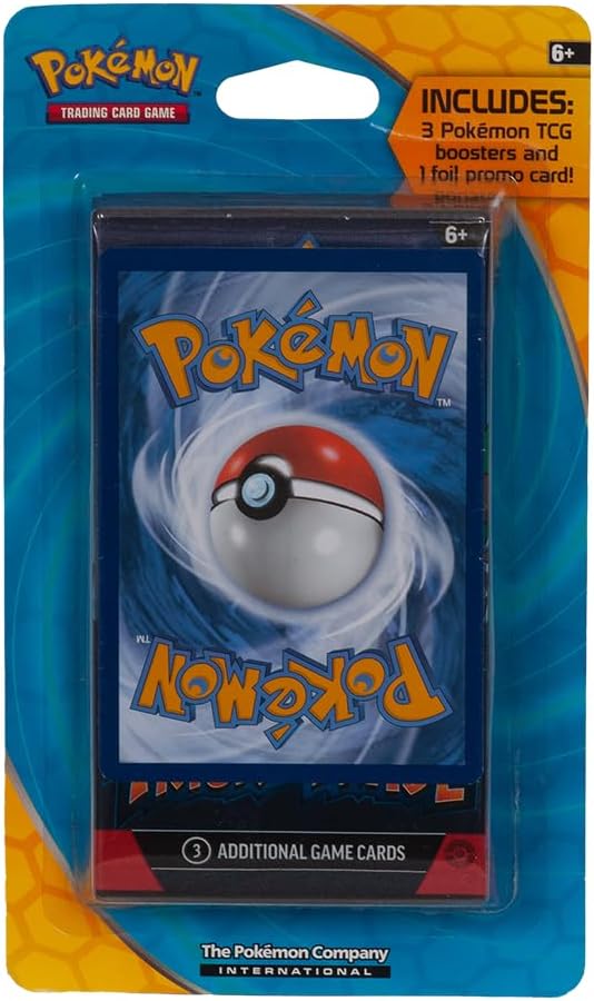 Pokémon TCG: 3 paquetes de refuerzo y 1 lámina aleatoria | Incluye...