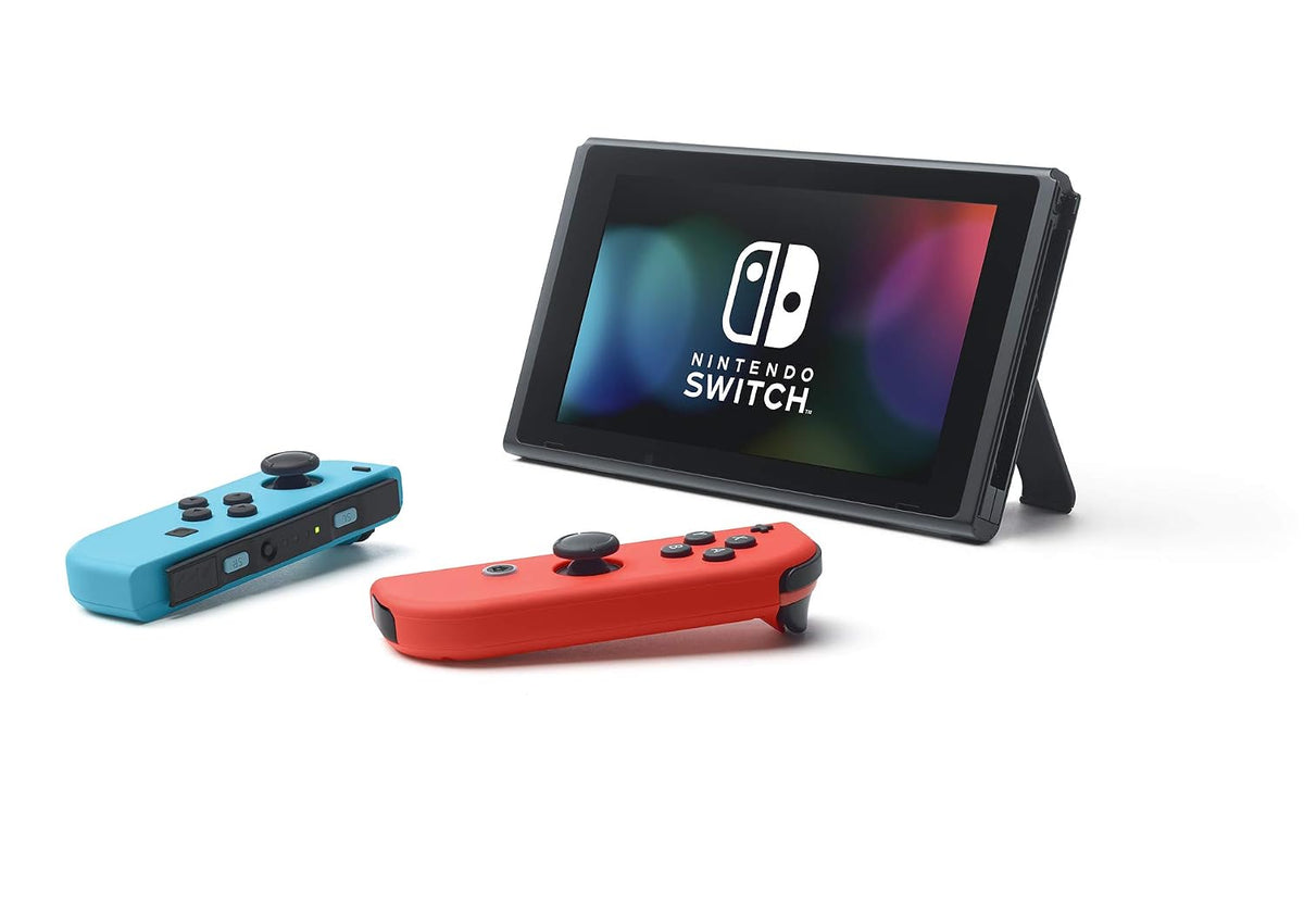 Nintendo Switch con Joy-Con Neón Azul y Neón Rojo - Consola de videojuegos portátil