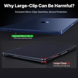 Soonjet Compatible con MacBook Air 15 pulgadas, funda M4 2025 2024...