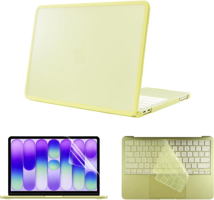 Yiodelu Juego de 3 fundas protectoras para MacBook Neo 2026 de 13 p...