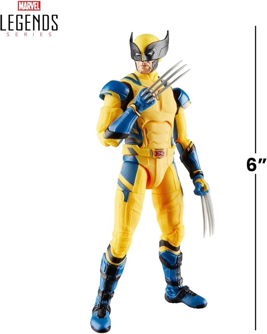 Serie de leyendas de Marvel: Figura de acción coleccionable de 6 pu...