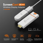 j5create Adaptador de pantalla inalámbrico ScreenCast 4K Max con antena