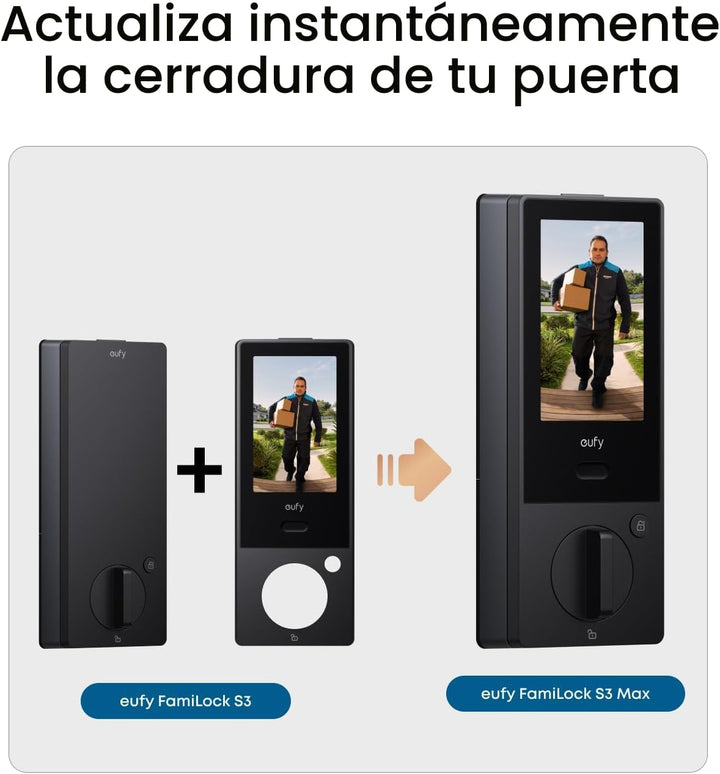eufy FamiLock S3 Cerradura Inteligente con Reconocimiento de Vena P...
