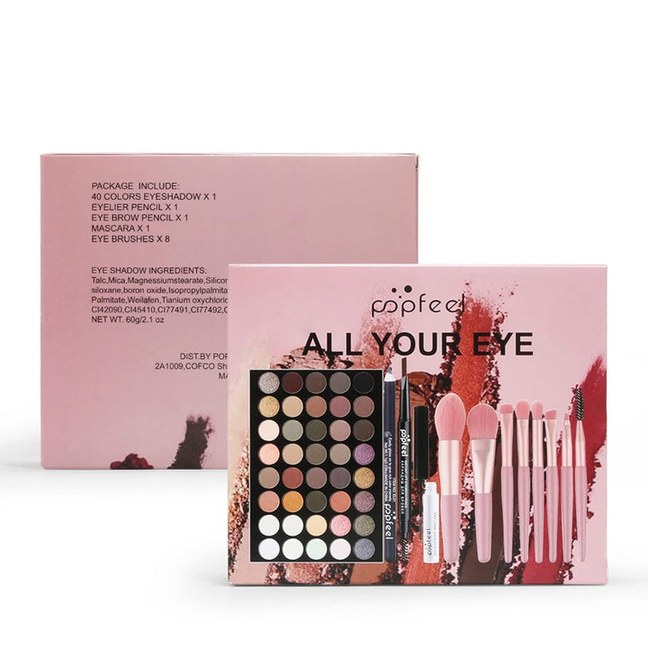 Pure Vie Juego de maquillaje todo en uno para regalo navideño, paqu...