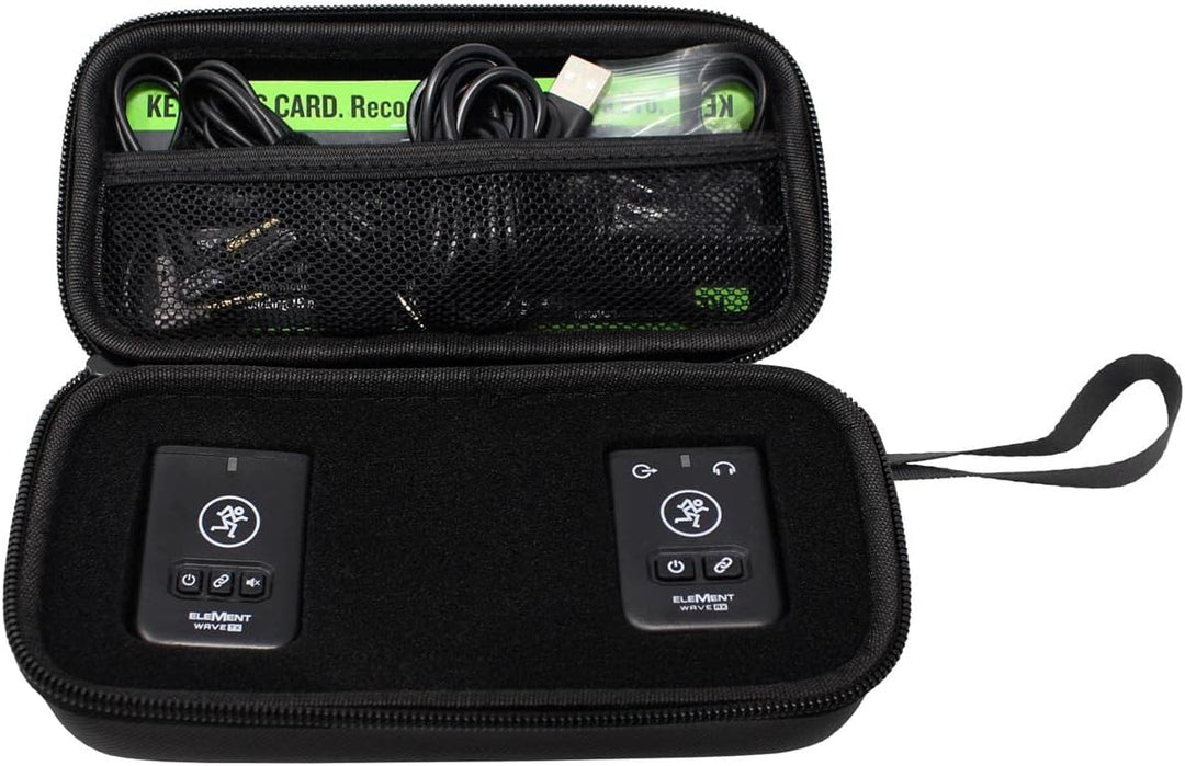 Mackie EM Wave LAV - Sistema de micrófono con clip para cámaras y t...