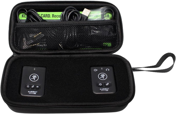 Mackie EM Wave LAV - Sistema de micrófono con clip para cámaras y t...