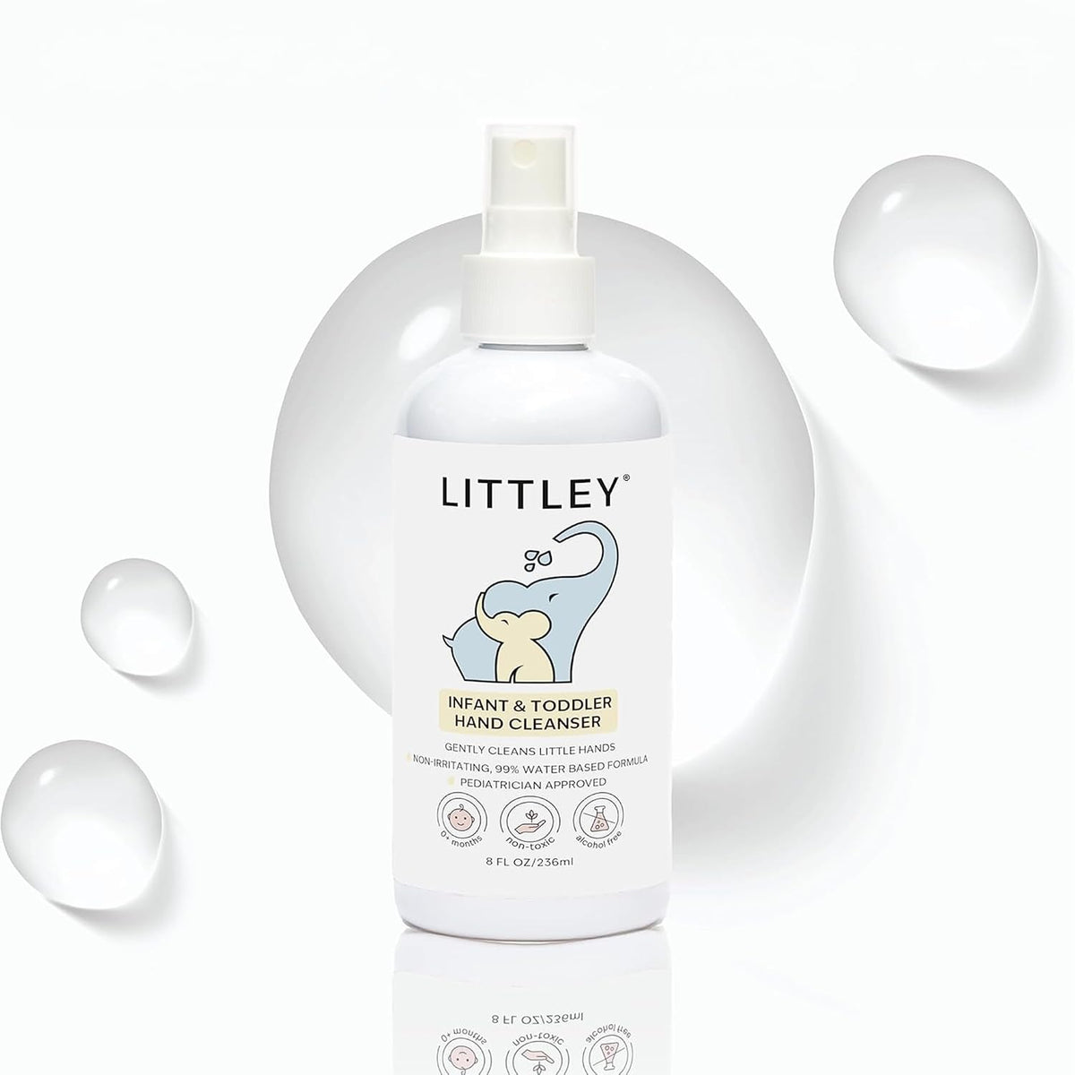 Think Smarter Products Littley - Limpiador de manos para bebés y ni...