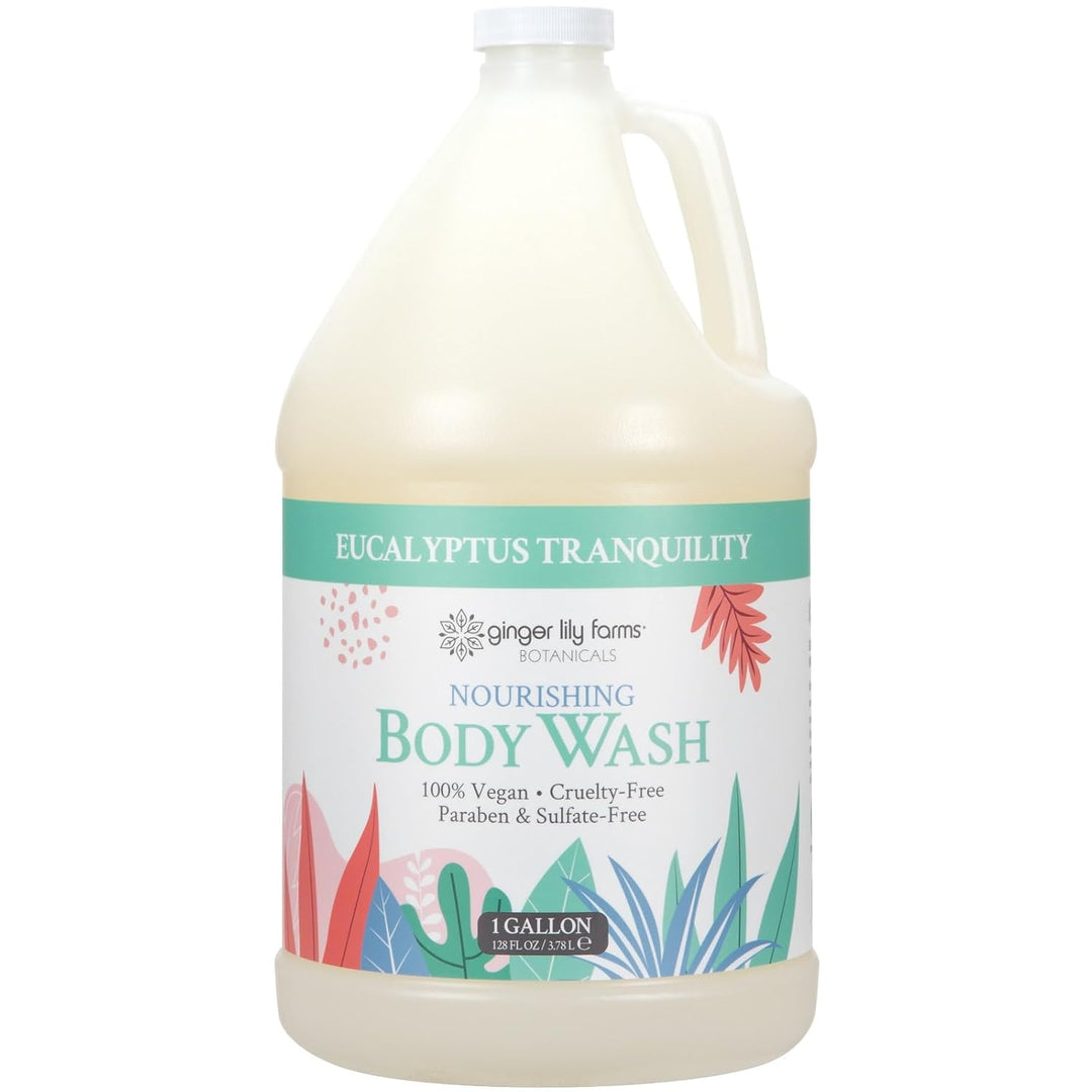 Ginger Lily Farms Botanicals - Jabón corporal nutritivo, Eucalyptus...