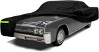 Cubierta impermeable para automóvil de reemplazo para Lincoln Continental Sedán/Coupé/Convertible/Hardtop de 1961-1968 y 1980, cubiertas clásicas para todo clima de 210T con interior de algodón y