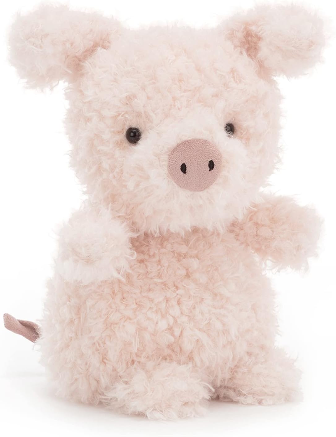 Jellycat Pequeño cerdo de peluche, 7 pulgadas, juguete de peluche
