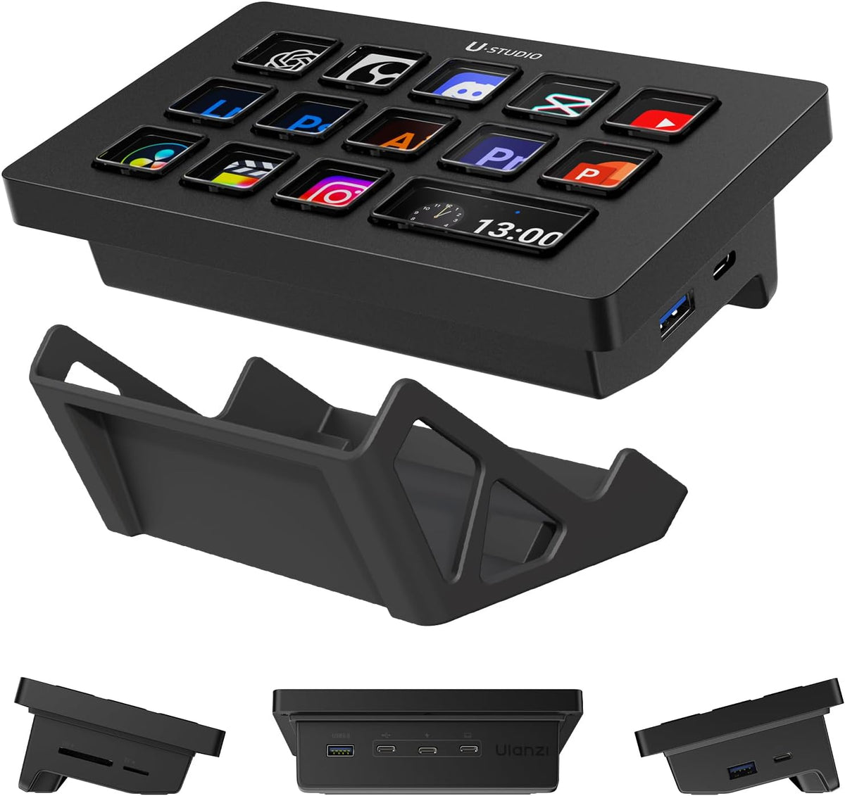 ULANZI, D200H, hub USB