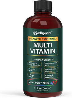 Suplemento líquido nutricional Balanced Essentials, 32 onzas, Very...