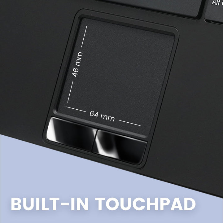 Perixx PERIBOARD-425 US Mini Teclado USB con Cable con Touchpad, Te...