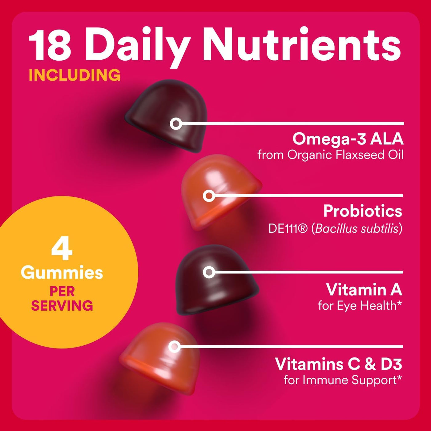 SmartyPants Gomitas multivitamínicas orgánicas para mujeres: biotin...