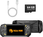 RG52MINI - Consola de juegos de mano retro, pantalla IPS de 5.5 pulgadas, sistema dual portátil, soporte de 64 GB de emulador y más de 22000 juegos clásicos, lucha en red WiFi, salida de TV HDMI
