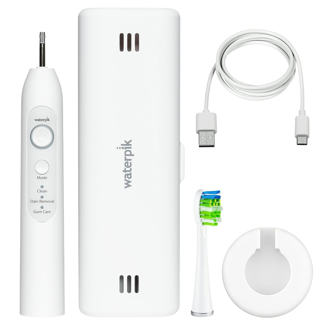 Cepillo de dientes eléctrico sónico recargable Waterpik Sensonic pa...