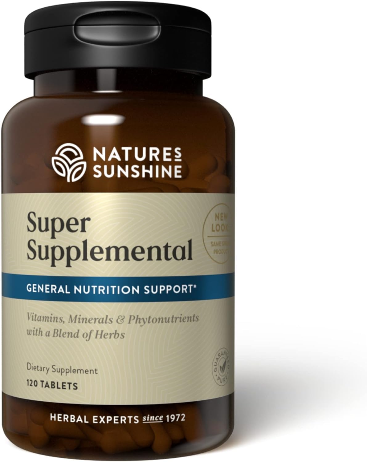 Nature's Sunshine Súper suplementario, 120 tabletas | Multivita...
