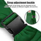 Tomkas Bolso bandolera suave para perros y gatos pequeños (verde esmeralda