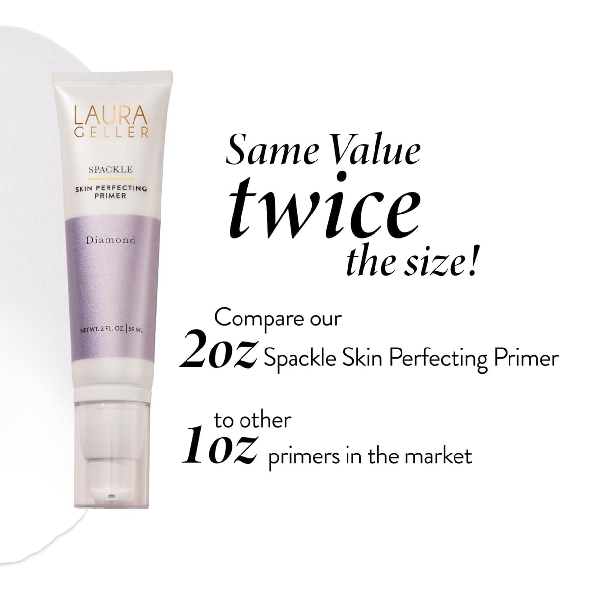 LAURA GELLER NEW YORK Spackle Primer - Diamond - Super-Size 2 Fl Oz...