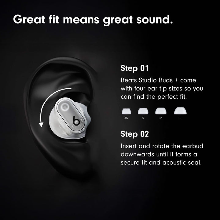 Beats Studio Buds + | Auriculares inalámbricos verdaderos con cance...