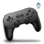 Controlador 8BitDo Pro 2 Bluetooth para Switch, actualización con joystick de efecto Hall, controlador de juego inalámbrico para Switch, PC, Android, Steam Deck y Apple (Edición Negra)