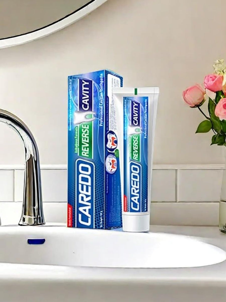 CAREDO Pasta de dientes para reparación de cavidades Cura las carie...