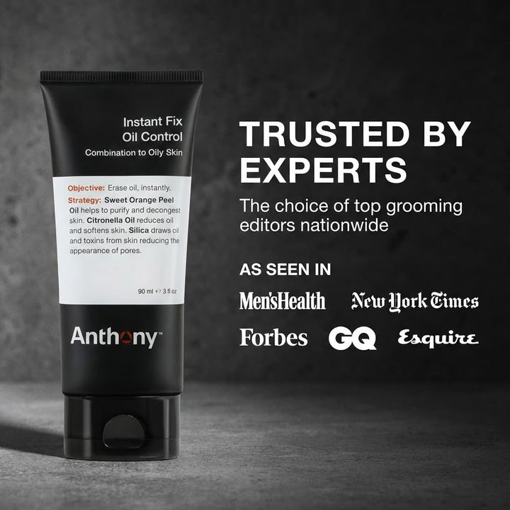 Anthony Instant Fix - Control de aceite para hombres \u2013 Loción...