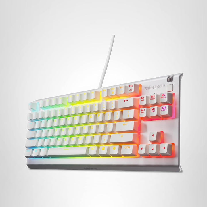 SteelSeries Apex 3 TKL White RGB - Teclado para juegos \u2014 Facto...