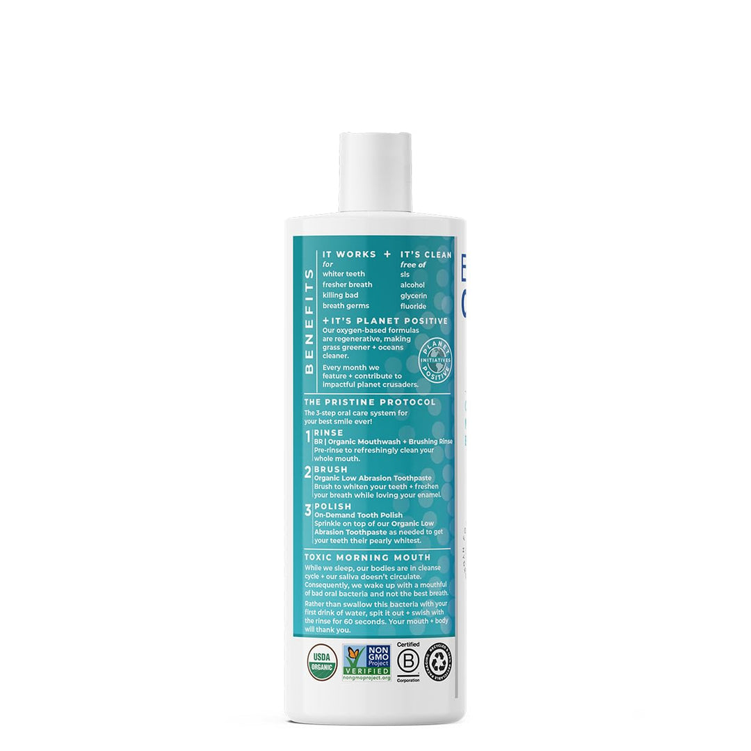 Essential Oxygen, Enjuague de cepillado orgánico certificado, Cinna...