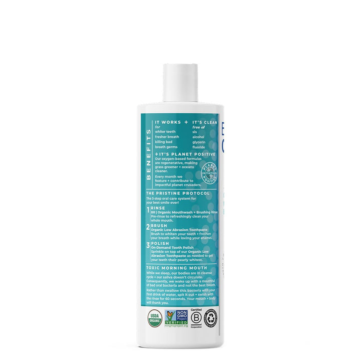 Essential Oxygen, Enjuague de cepillado orgánico certificado, Cinna...