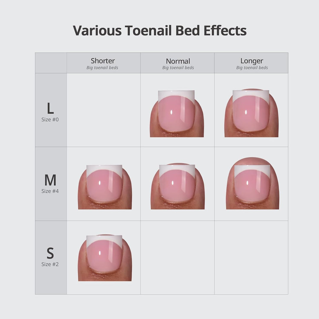 BTArtboxnails XCOATTIPS - Uñas a presión, talla S-L, cuadrado afila...