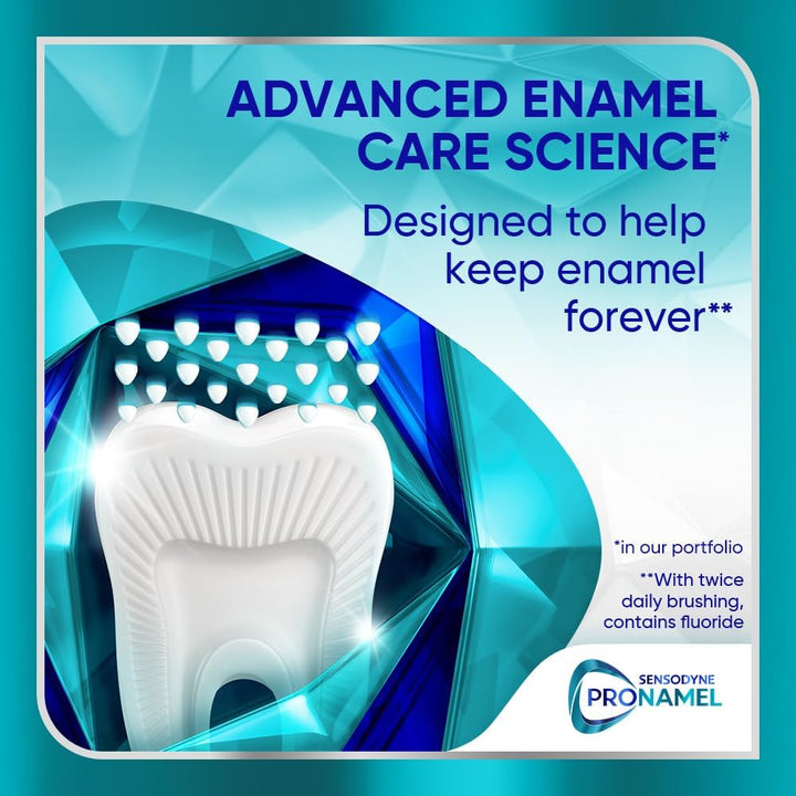 Pasta dental Sensodyne Pronamel para fortalecimiento clínico del es...