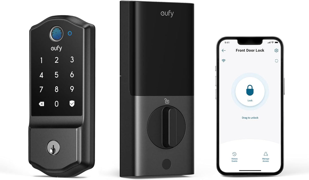 eufy Security Smart Lock C220, cerradura inteligente de puerta sin...