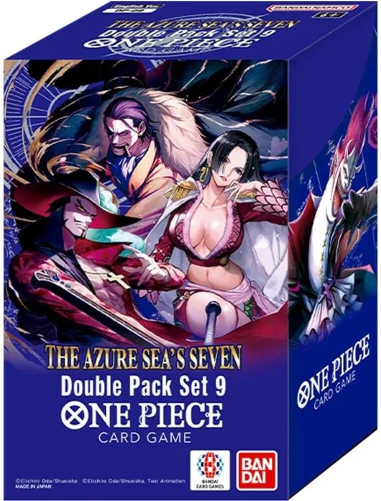 One Piece TCG: Juego de doble paquete Vol. 9 (DP-09) - Los siete del mar azul (2 paquetes)