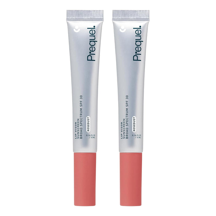 Prequel Skin Lip Visor, bálsamo labial teñido con SPF 30 PA +++. Ro...