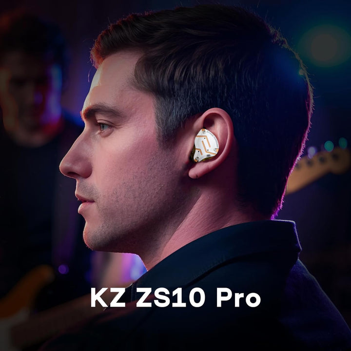 Linsoul KZ ZS10 Pro, auriculares intrauditivos híbridos HiFi con 5...