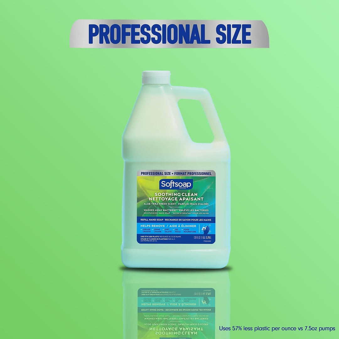 Softsoap Recambio de jabón líquido de manos de limpieza calmante, a...