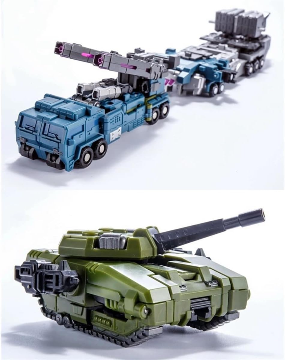 Juguetes de Deformación Combinador Set 5 en 1 Figura de Acción de Anime a Pequeña Escala Modelo de Robot Regalo para Adultos y Niños