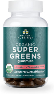 Ancient Nutrition Supergreens - Gomitas orgánicas de superalimento...