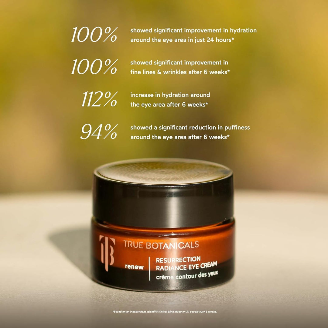 True Botanicals Resurrection Radiance - Crema de ojos iluminadora |...