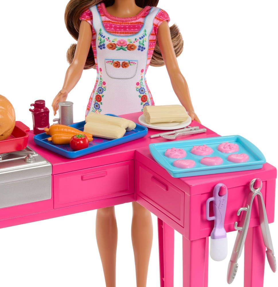 Barbie y Teresa Receta para la Amistad: muñeca de moda Teresa y jue...