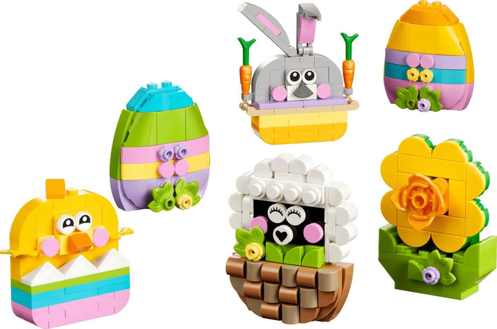 LEGO Decoraciones de Pascua - Juego de construcción de primavera de...