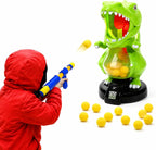 EagleStone Dinosaurio T-rex Lanzador para Niño con Puntuación Automática LCD