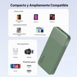 NOBIS Cargador portátil de banco de energía 35W 10000mAh | Batería...