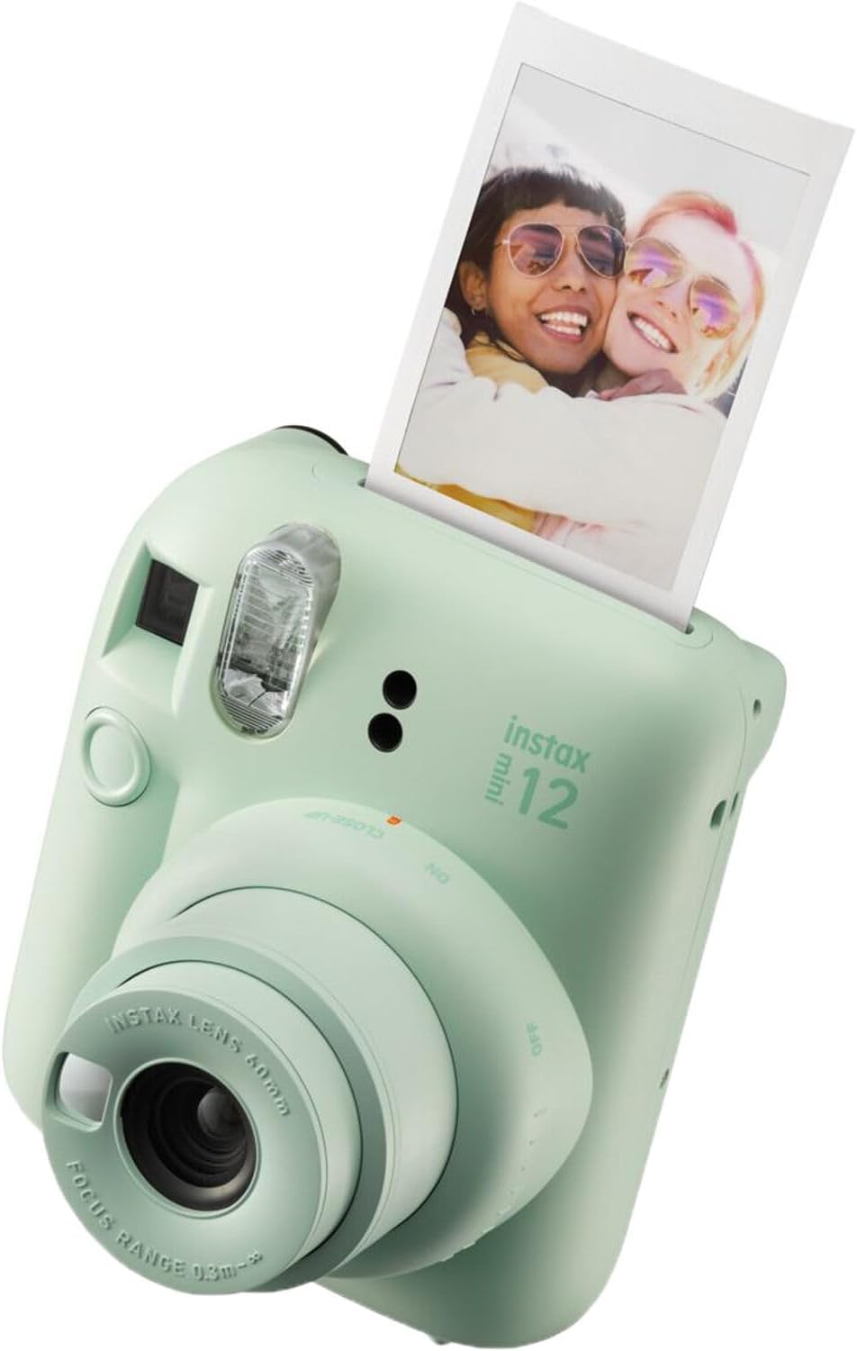 FUJIFILM INSTAX MINI - Paquete de 12 cámaras de película verde ment...