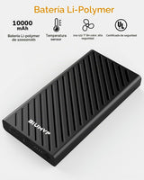 BIUMVP Paquete de Batería para Chaleco Calefactable, Power Bank de...